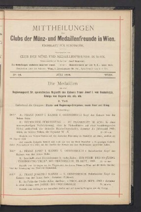 N° 98. Juli 1898
