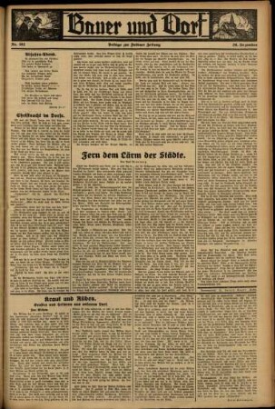 Zweite Ausgabe vom Freitag, den 29. Dezember 1933.