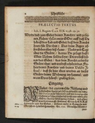 Praelectio Textus