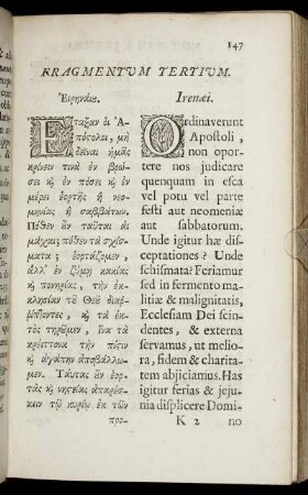 Fragmentum Tertium.