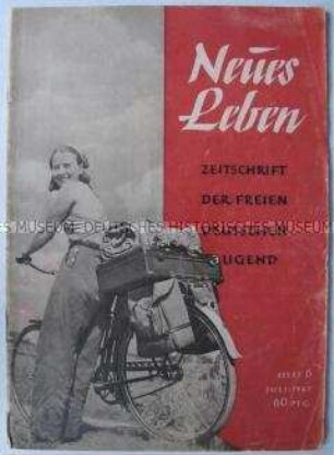 Jugendzeitschrift "Neues Leben" u.a. zum 2. Parlament der FDJ in Meißen