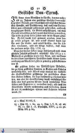 Geistlicher Bau-Spruch