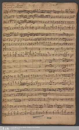Ms. Ff. Mus. 1172 - Dom. 24. p. Trinit.