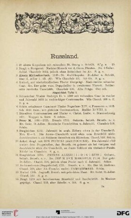 Russland (Nr. 1-129)