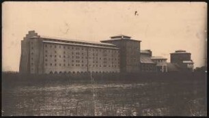 Chemische Fabrik, Luban: Schwefelsäure-Fabrik, perspektivische Seitenansicht