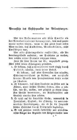 Voransicht des Gesichtspunkts der Beleuchtungen.