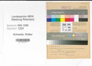 Entnazifizierung Walter Schwede , geb. 25.09.1911 (Angestellter)