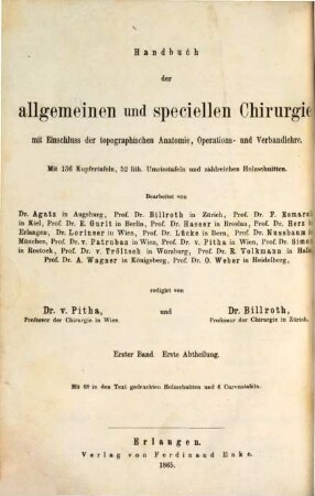 Historische Entwicklung der Chirurgie und des chirurgischen Standes