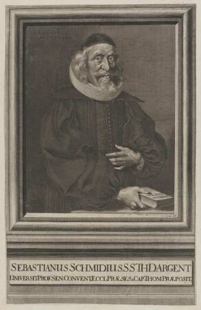 Bildnis des Sebastianus Schmidius