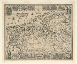 Tabula Frisiae Groninghae et Territorii Emdensis