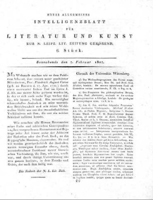 1807-02-07 : 6. Stück