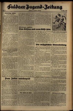 Zweite Ausgabe vom Donnerstag, den 18. März 1937.