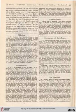 Verschiedenes / Inserate