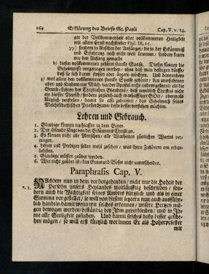 164-167, Paraphrasis
