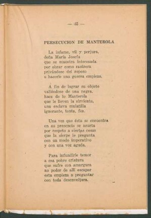 Persecución de Manterola