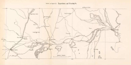 Skizze zu Kapitel 5. Expedition auf Paoting fu