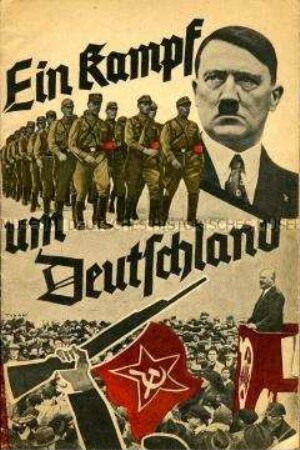 Propagandabroschüre über den Kampf der NSDAP um die Macht in Deutschland