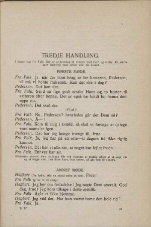 Tredje Handling.