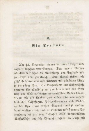 2. Ein Seesturm