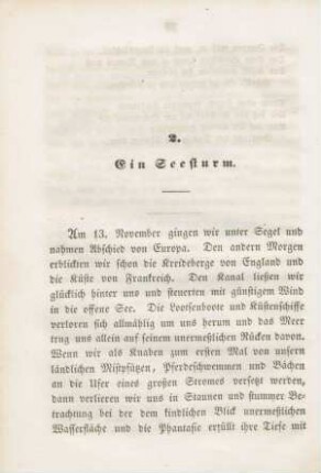 2. Ein Seesturm