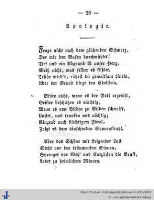 Apologie