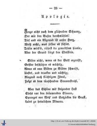 Apologie