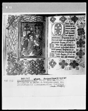 Liber precum: folio ?, Die Gregorsmesse