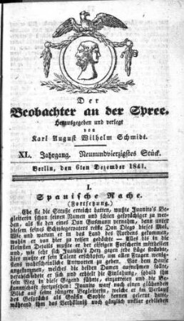 49. Stueck, 6. Dezember 1841