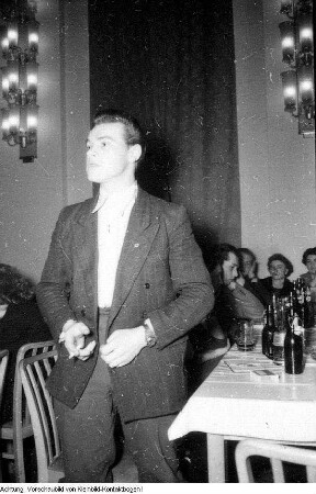 Großhennersdorf. Jugendforum, Werbung für sozialistisch-genossenschaftliche landwirtschaftliche Produktionsmethoden, 1957/58