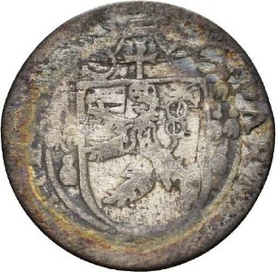Halbbatzen des Erzbischofs Paris Graf von Lodron von Salzburg , 1624