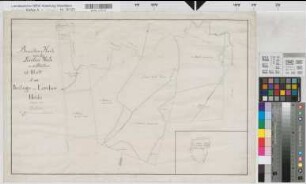 Lerche (Hamm), Teilung der Lercher Heide, Bl.6 Brouillonkarte, Beilage