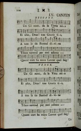 LV. Canzun Da Seras