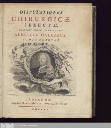Tomus 4: Disputationes Chirurgicæ Selectæ
