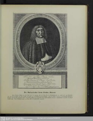 Der Stadtschreiber Anton Günther Böschen
