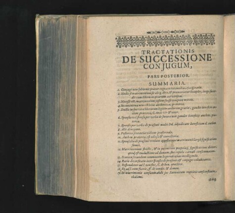 Tractationis De Successione Coniugum, Pars Posterior.