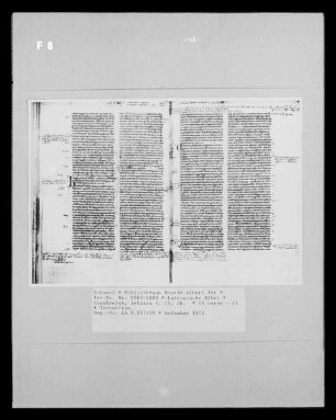 Lateinische Bibel — Textseiten, Folio 10 verso - 11