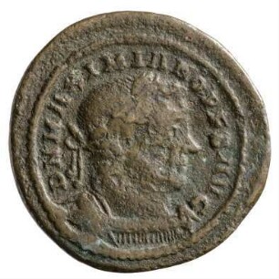 Münze, Follis, Sommer 307 n. Chr.