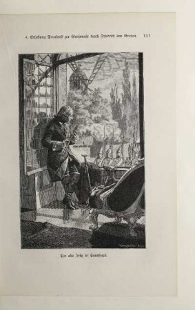 Der alte Fritz in Sanssouci