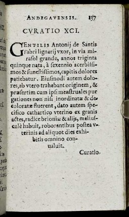 Curatio XCI. - C.