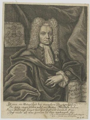 Bildnis des David Friedel