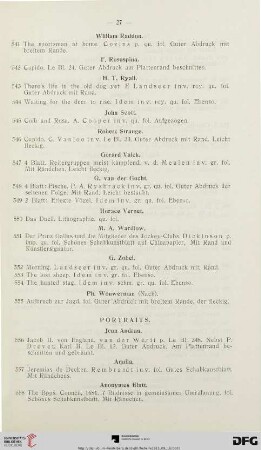 Portraits (Nr. 556-776)