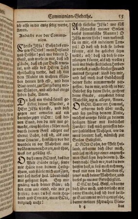 55-60, Andacht vor der Communion; ...