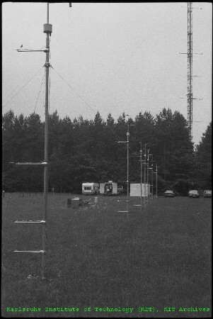 Meteorologische Messgeräte des Instituts für Meteorologie und Klimaforschung (IMK)