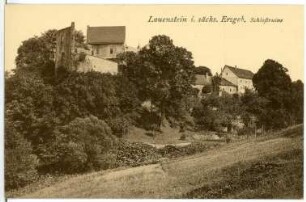 Lauenstein. Schlossruine