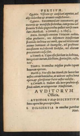 Auditorum Officia.