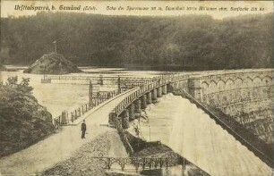Urfttalsperre b. Gemünd (Eifel).