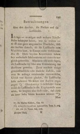 193-272, Betrachtungen