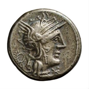 Münze, Denar, 131 v. Chr.
