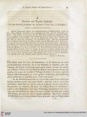 7: Dächer mit Papier bedeckt, [1]