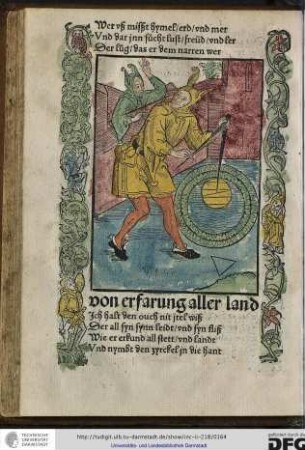 Von erfarung aller land.